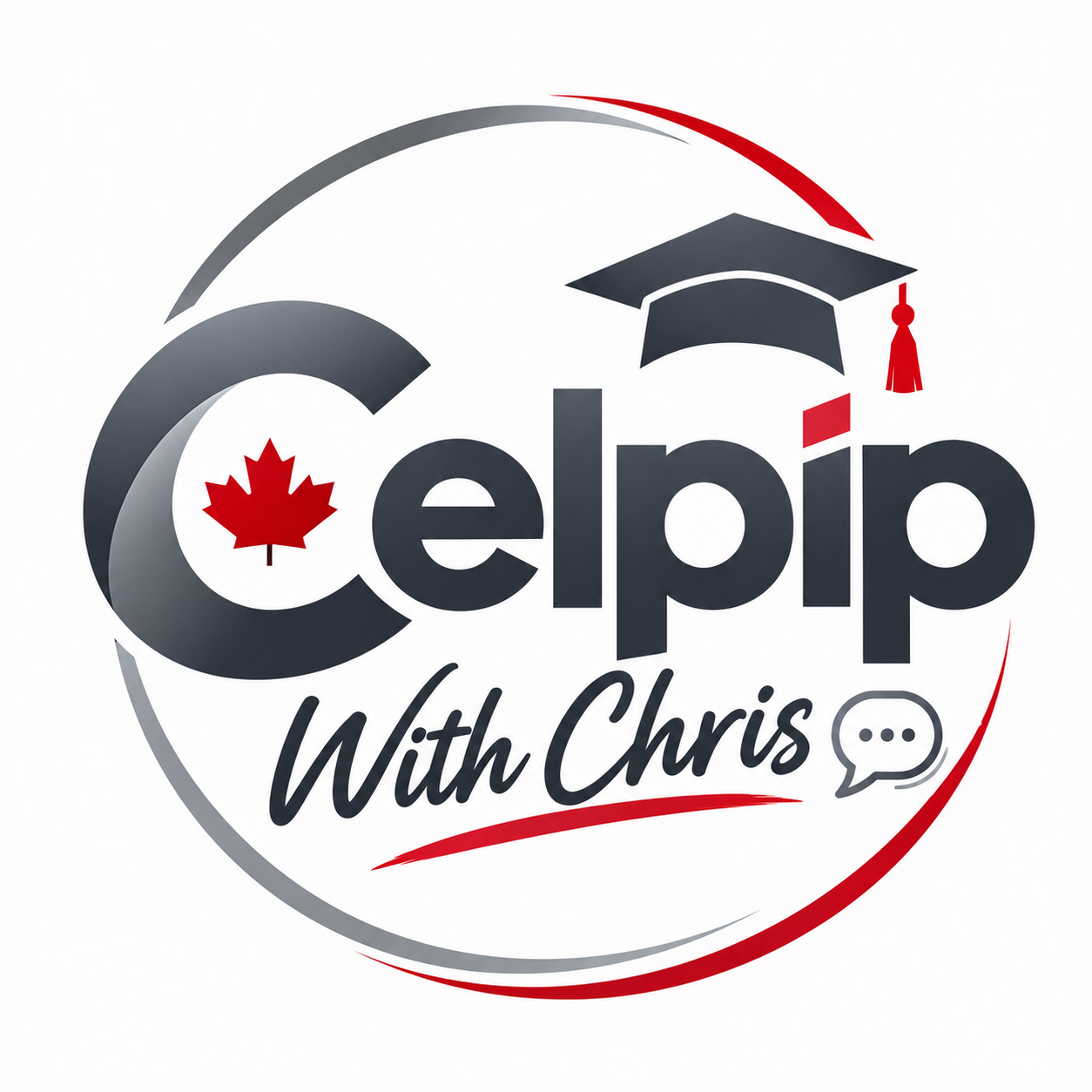 celpip with chris logo badge